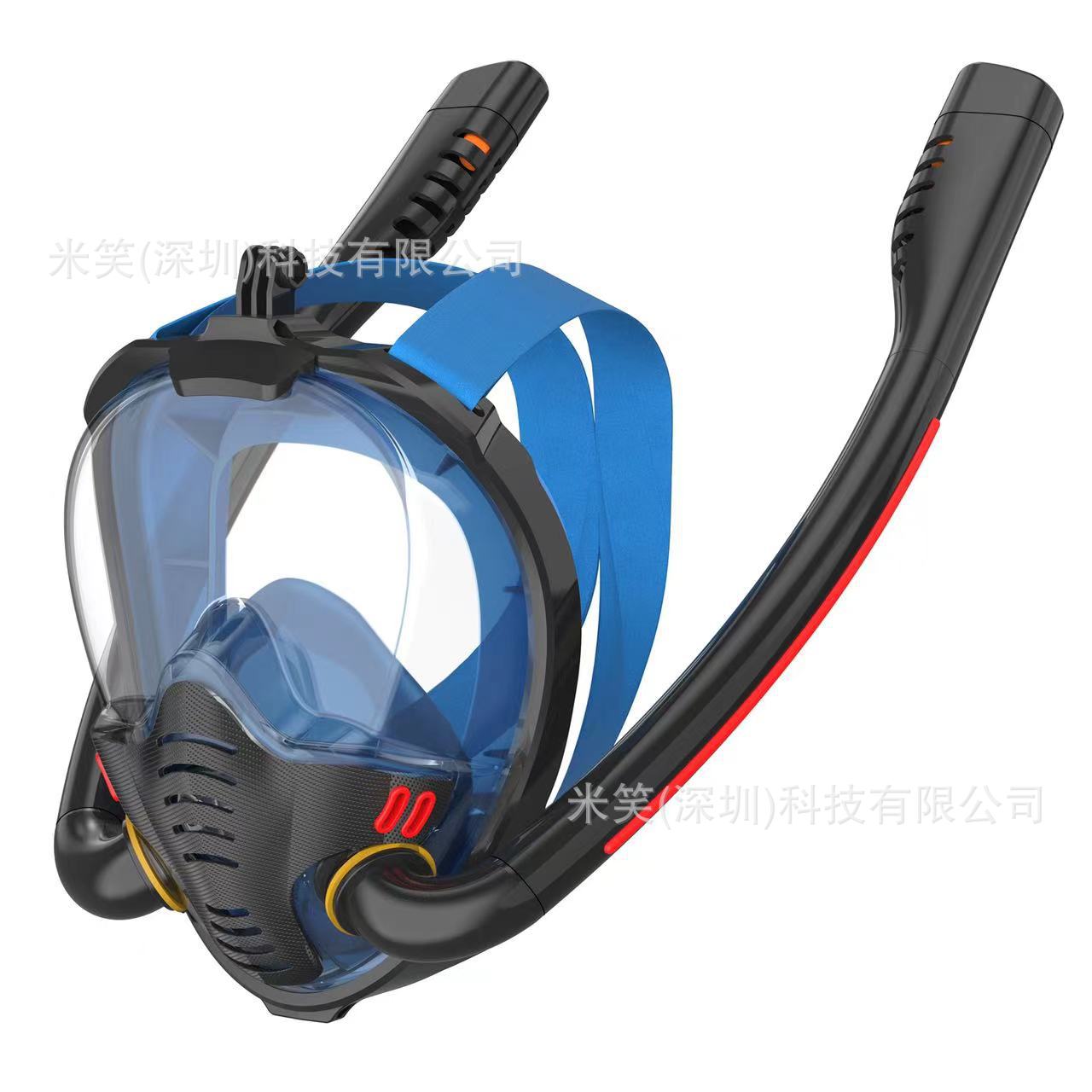 K3双管浮潜面罩2022新款成人