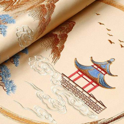 式抱VHY枕靠中垫国风沙发客厅靠套中不含芯办公室护腰枕枕床头靠