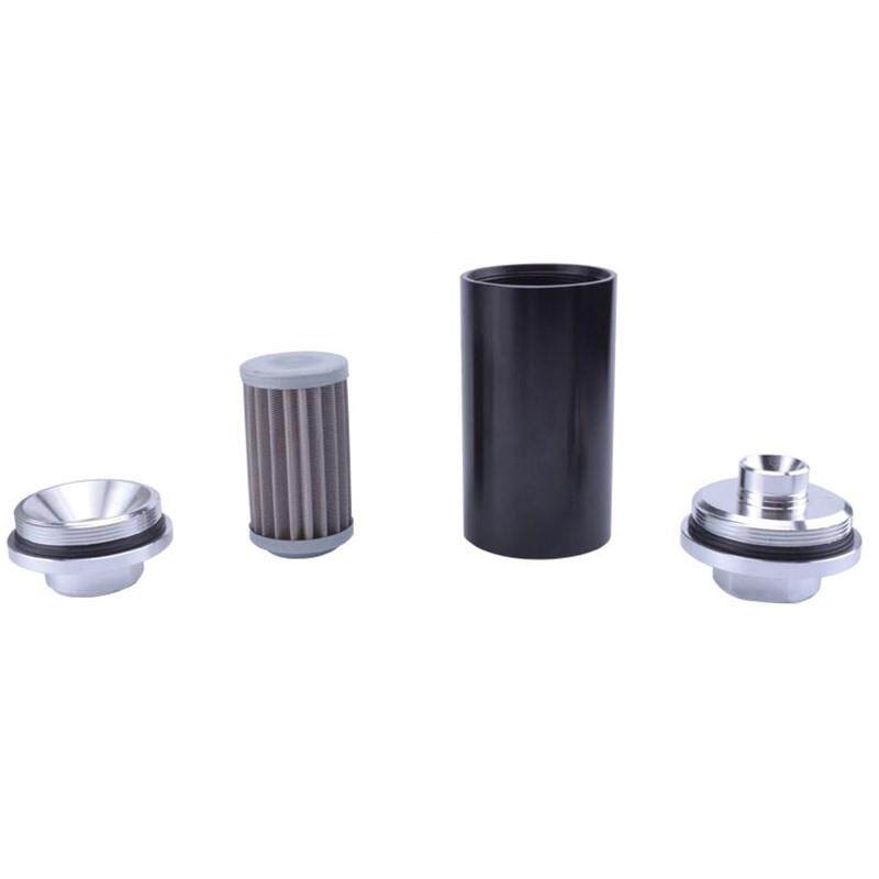 汽车改装燃滤清器58MM燃油5mm机芯油过滤器通用型接头AN6A8N8AN油