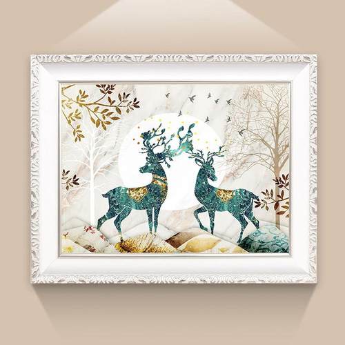 无品牌/电箱表装饰画免打孔配电箱电总关遮挡挂画欧式闸客厅开壁