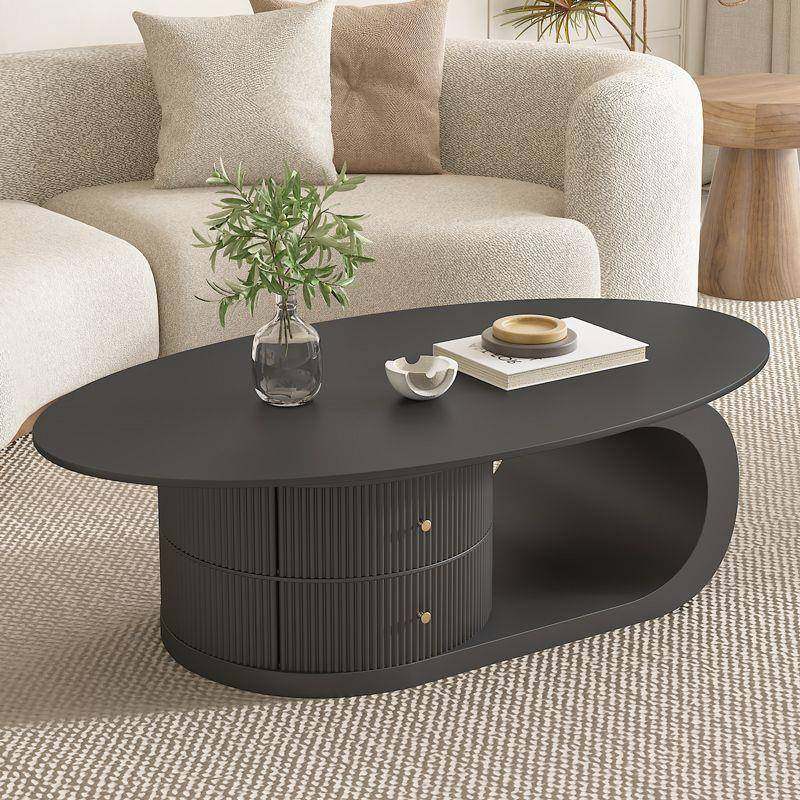 椭圆形岩板茶几客厅家用现代高级简约小户型奶油风小茶几网红爆款,电子元器件市场,其它元器件,淘宝优惠券,粉丝福利购,淘宝优惠卷