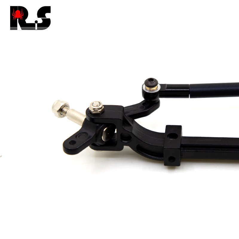 RS红蜘蛛1/1田宫拖头无动力车桥金属转向前桥Tmiy拖头改装W001