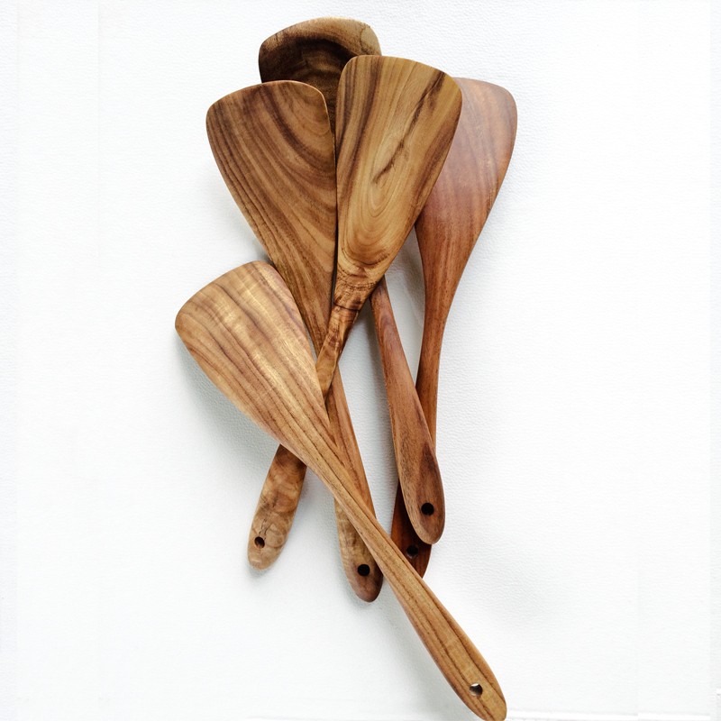 左迹/相思木 烹饪铲 锅铲不发霉不开裂 整木无漆健康木铲