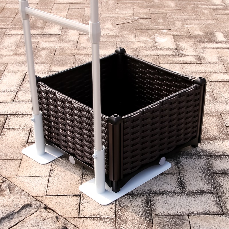 拱门底脚加固园艺配件搭配螺丝