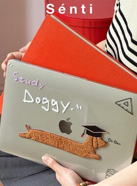 Snti《nimls Prty》动物派对 刺绣Mcbook电脑保护壳 全包壳