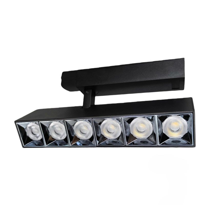 轨道射灯,陶瓷展厅店铺专用射灯,30W多款角度及光色