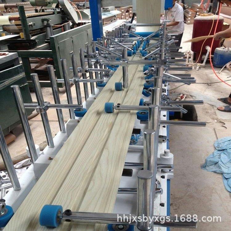 门套1250宽大板包覆机 PUR热熔胶贴膜 加厚200mm保温彩钢板包边机