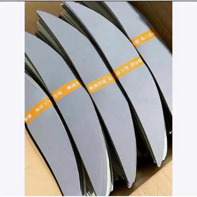 金源窗饰窗帘无痕绑带半成品粘衬复合布绑带长60cm宽10cm月牙扎带