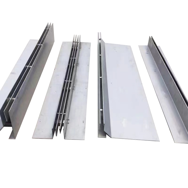 30不锈钢线性排水沟盖板直排弧形下水道U型槽缝隙式排水钢栅定制