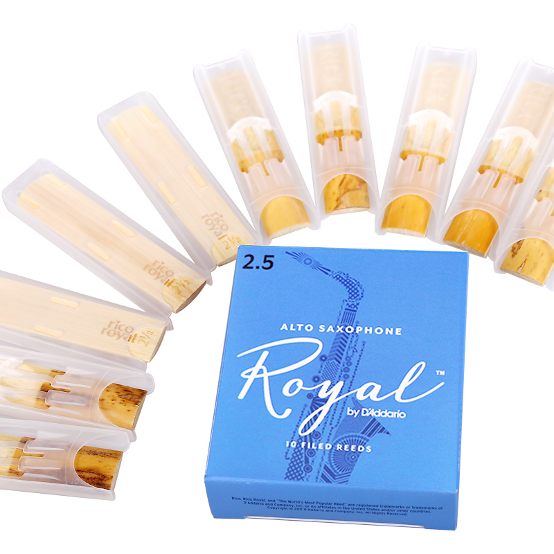 RICO达达降E中音萨克斯哨片Royl皇家蓝盒1.5///号
