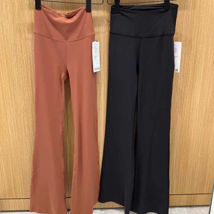 lululemon 寸长超高腰喇叭裤 芯吸Nulu 女 Groove亚洲版 香港代购