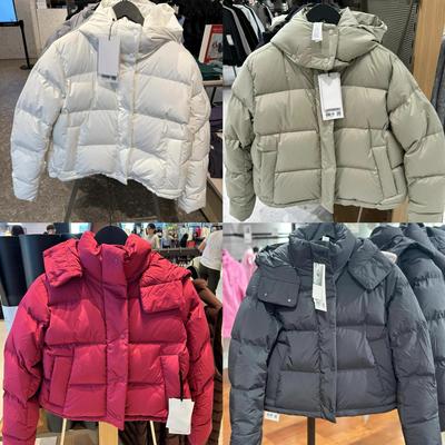 lululemon/露露乐蒙 Wunder Puff女士四格泡芙鹅绒羽绒服外套