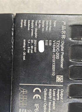 定位器V18348-101X1300110议价