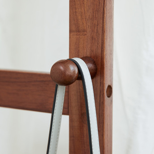 新款实木落地卧室挂衣架主衣帽架客厅架挂衣服头进门卧床转角入户