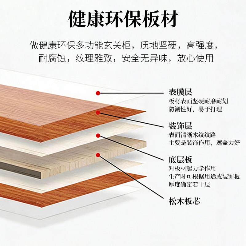中式隔断柜客厅新遮挡福运圆满置物进面门玄关屏架风隔断柜实木双