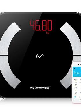 美恩智能体脂秤精准电子人体称体重秤家用成人天天轻app定制logo