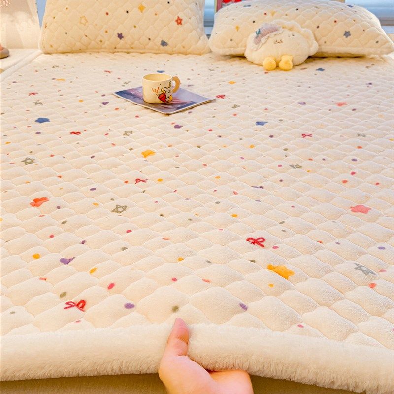 加厚床垫冬季保暖软垫家用床褥子垫被学生宿舍单人铺床毛毯,床上用品,床盖,淘宝优惠券,粉丝福利购,淘宝优惠卷