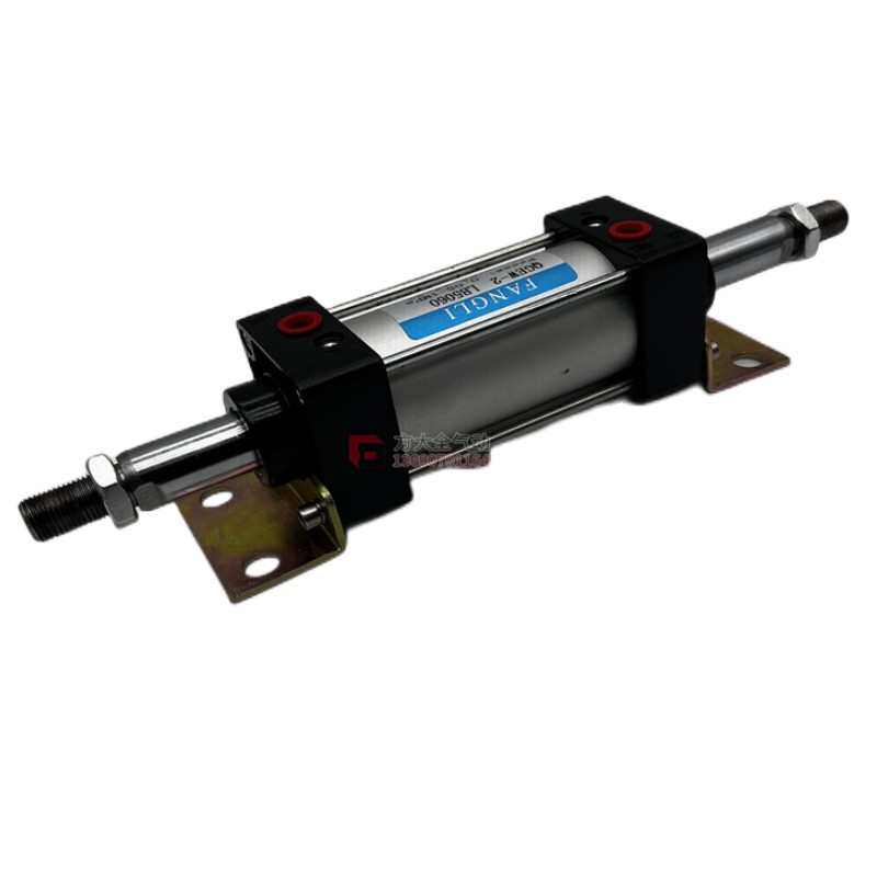 QGEW-2LB5B60双轴脚架式安装气缸肇庆铝气动材料