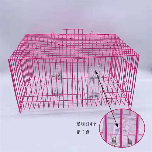 发鸟灯宠物灯运输灯鸽子灯电池盒2节7号鹦鹉运输网袋迷你LED灯