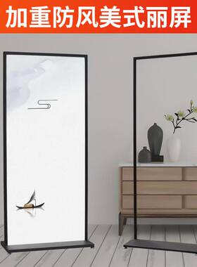 0x1808丽屏展架合金美铝式架丽屏展架商场室内广告立牌展AWP示架