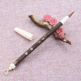 见描述出锋2.1cm小楷狼毫毛画书笔楷书纯隶书行书国工笔画法