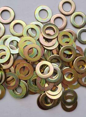 现G97货GB96镀锌垫圈白彩锌热镀锌平垫厚度0.2m1mB~0mm外经11HMS0