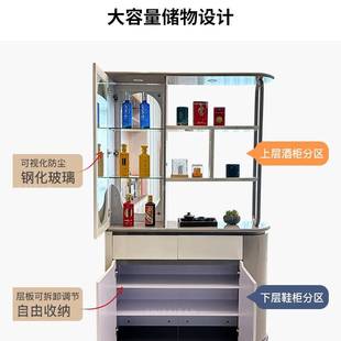 入户客厅双面沙发挡柜隔断柜2025新款正对门玄关柜酒柜屏风柜靠墙