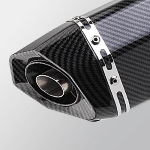全仿碳纤维小六角气管尾段51MM通用GSX250450SR赛排80088456250RR