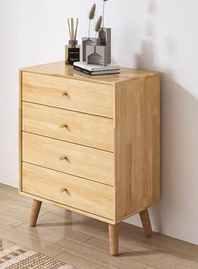 实木五多柜83517层简柜抽屉收纳梳妆斗台储物柜床头卧室客厅约高