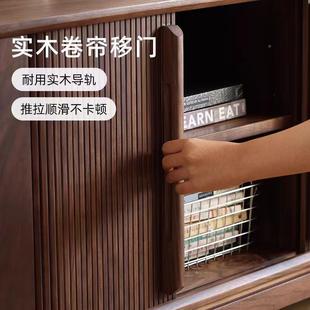 DSG006中古法式 复桃古电 实木樱木电视柜北美黑胡客木厅小户型美式