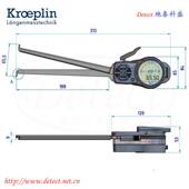KROEPLIN 数显内卡规 L415 德国 电子内径测量卡规15 65mm