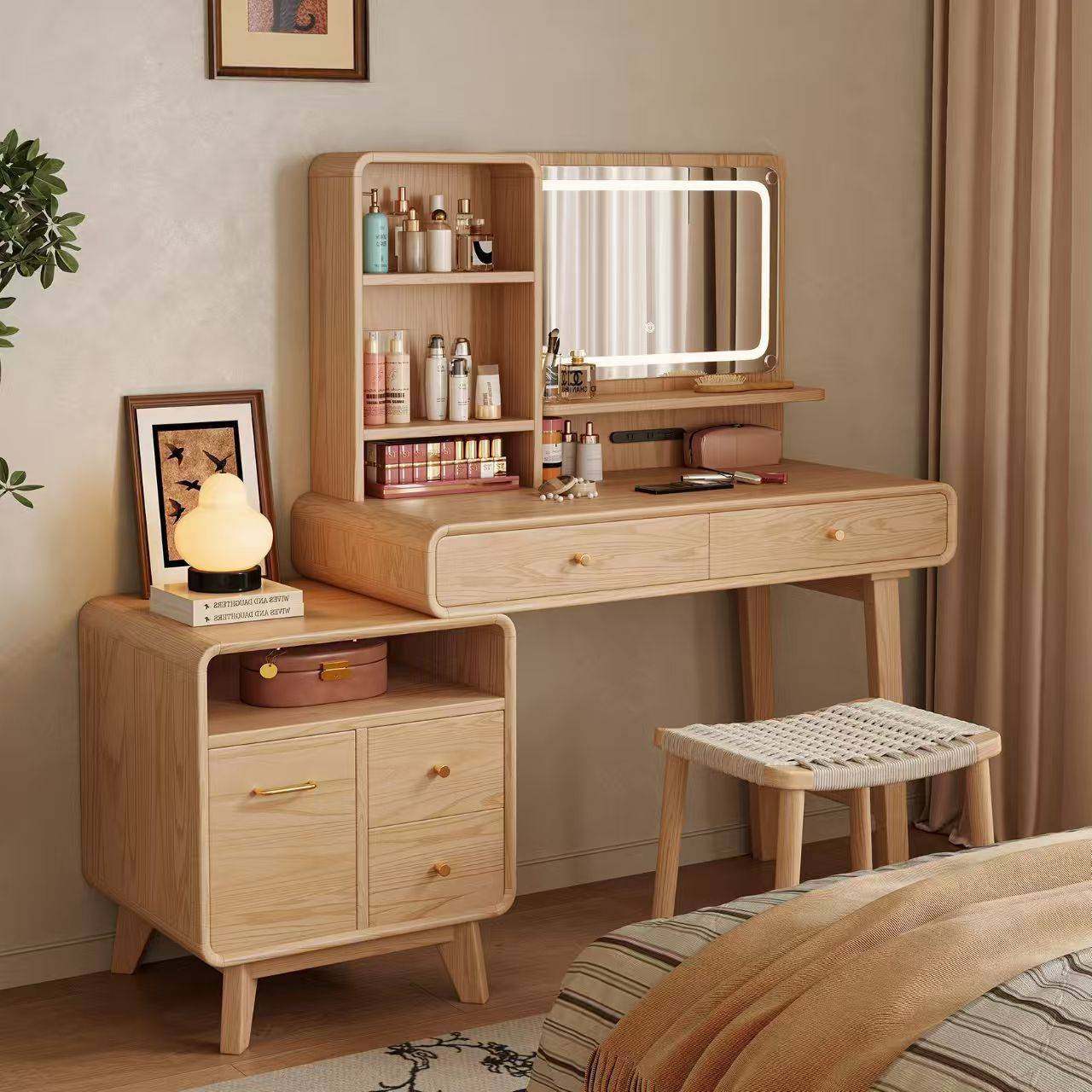 实木梳妆台斗柜一体卧室轻奢储物收纳柜多功能化妆桌书桌简约妆台,玩具/童车/益智/积木/模型,垂直悬浮玩具,淘宝优惠券,粉丝福利购,淘宝优惠卷