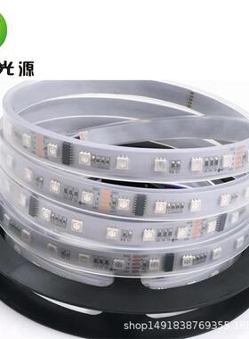 DMX512外控七3彩软灯带YT-DMX-R灯12v0灯米10段条led一外控全彩彩