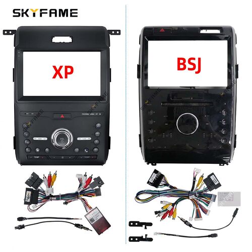 SKYFAME百变套框猛禽F150 Ford Raptor F150音响导航面板面框线