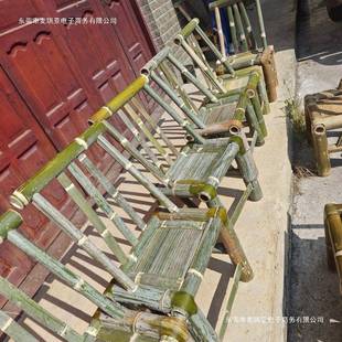 竹椅椅织子手靠背椅复古工阳台老用式 竹ACT子单人编藤椅家休闲椅