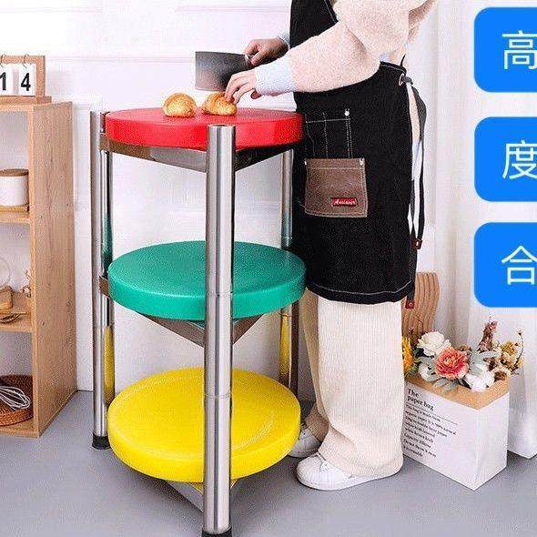 菜3三04砧板锈架加厚不钢砍骨头砧板架落地角架带围BFK板菜墩架板,厨房/烹饪用具,抹布架/厨房清洁收纳架,淘宝优惠券,粉丝福利购,淘宝优惠卷