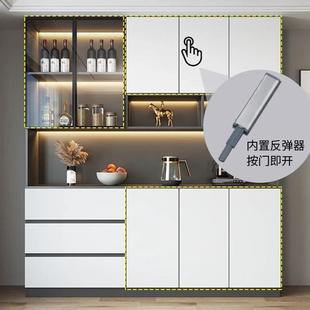 餐边柜酒柜一家体柜落靠墙简约用客壁厅PGF储地物柜高柜收纳柜