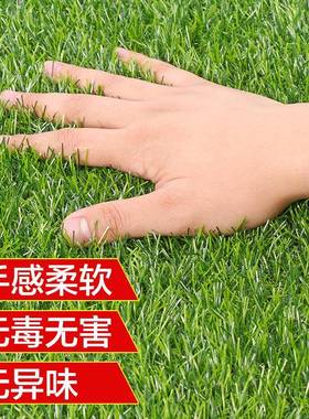 人造草坪仿真草坪塑园假绿tb-63321植幼儿工草皮户外料人装饰绿色