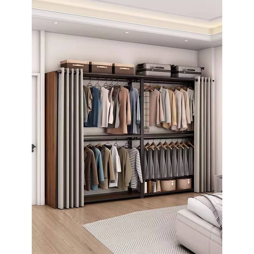 衣柜2025新款家用挂衣架卧室全挂式衣橱简易大人衣柜金属框架,玩具/童车/益智/积木/模型,垂直悬浮玩具,淘宝优惠券,粉丝福利购,淘宝优惠卷
