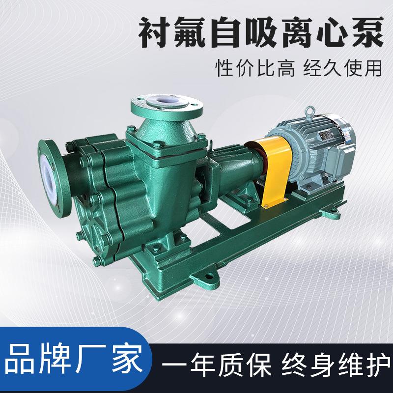 80FZB-30L 衬氟自吸离心泵 耐酸碱氟塑料自吸泵 化工泵厂家直销