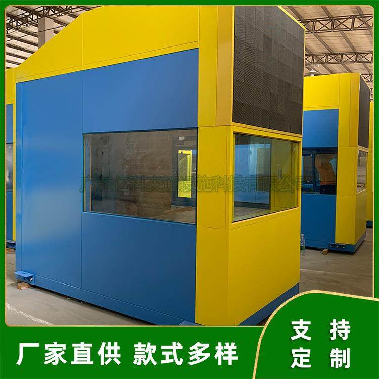 智慧收费亭厂家收费站智慧岗亭高速智慧收费亭制作新风系统收费亭
