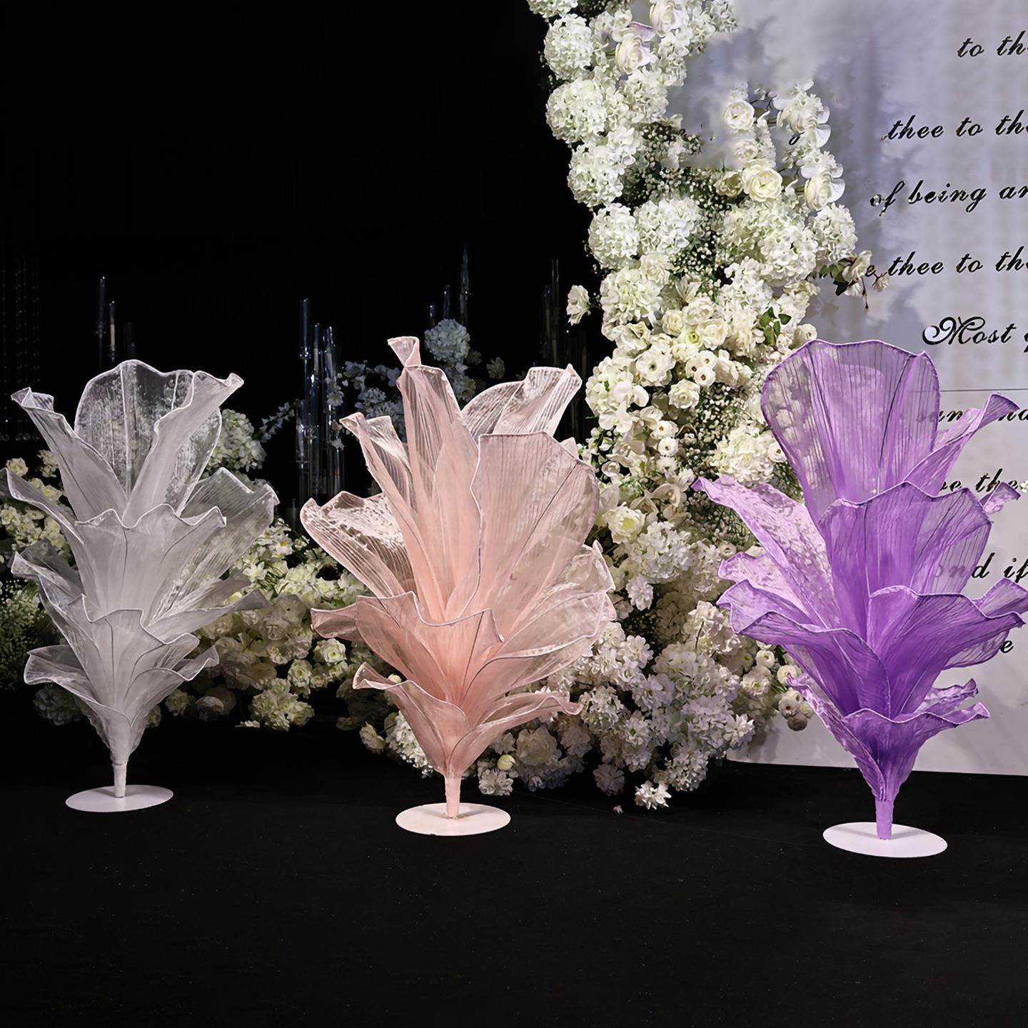 婚庆道具巨型手工真丝纱艺桌摆花餐厅褶皱艺术造型装置橱窗立体花,节庆用品/礼品,陪嫁用品套装,淘宝优惠券,粉丝福利购,淘宝优惠卷