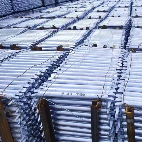 承接大型工程盘扣脚手架 Q355B热镀锌国标盘扣架立杆横杆斜拉杆