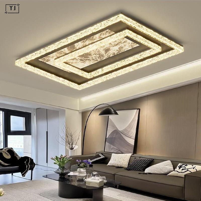 客厅灯2025新款轻奢现代简约大气主卧室餐厅书房吸顶灯具套餐组合