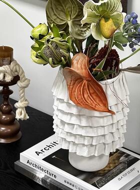 纹现代样板房间中古摆件葫芦木烛台饰黑古铜色雕LBL塑软装品后现