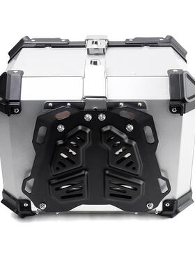 快拆摩托车尾箱28L55L5摩托车尾L65防L80L1004L铝合金后备箱38L边