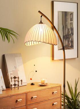 灯具大全落地灯25425客厅高颜高室级中古感卧床头氛围装饰落地氛