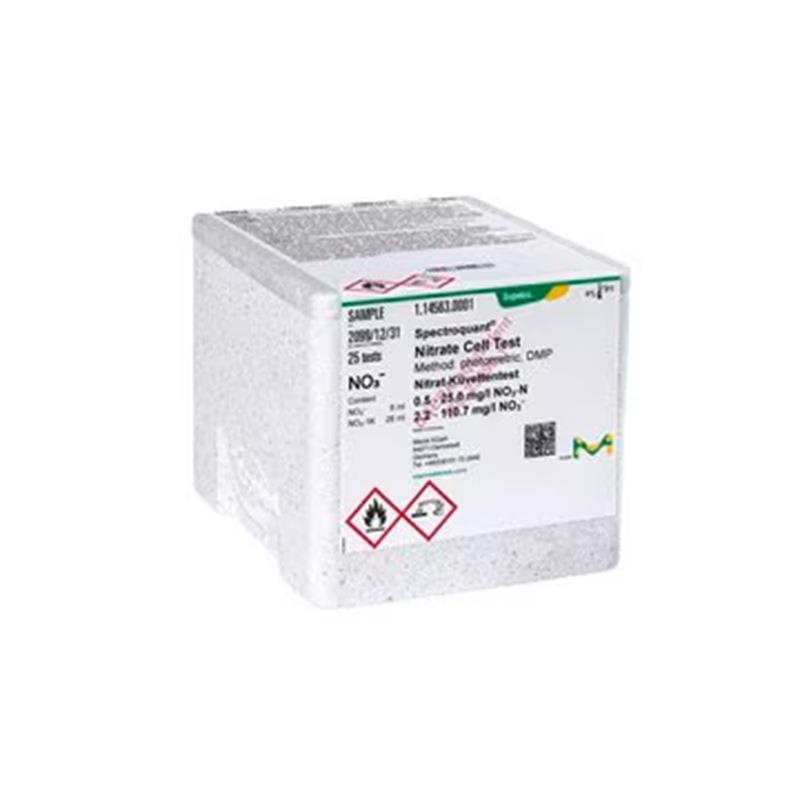1.14563.0001默克硝酸盐测试盒0.5-25.0mg/l水质分析试剂Supelco
