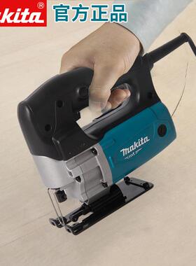 牧田makita曲线锯M4302B木工电锯调速往复锯金属家用线锯拉花锯
