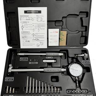 量缸表 160mm内径量表套装 高精度内径百分表3支装